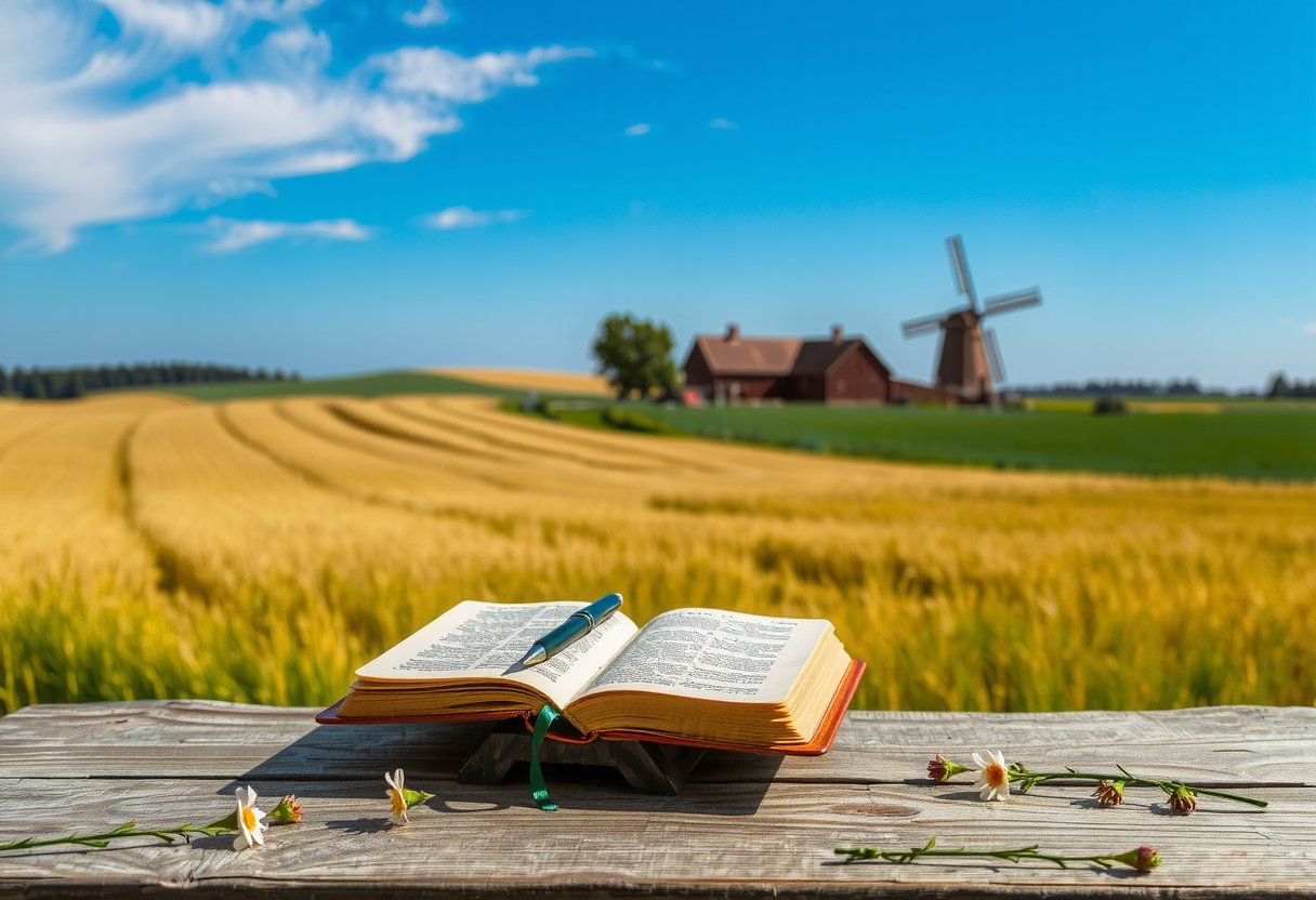 Spring planting at Playbusid Farm, showcasing sustainable farming tours